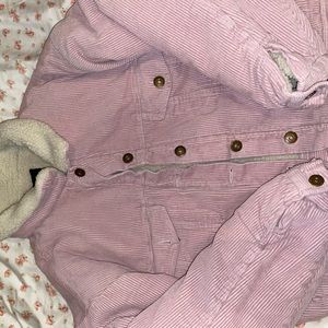 Cotton on pink corduroy jacket